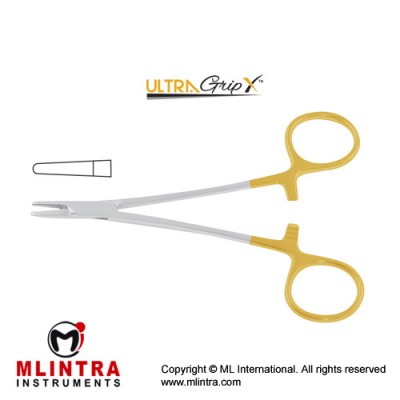 UltraGripX™ TC Webster Needle Holder Smooth Jaw Stainless Steel, 12 cm - 4 3/4" UltraGripX™ TC Webster Needle Holder Smooth Jaw Stainless Steel, 12 cm - 4 3/4"